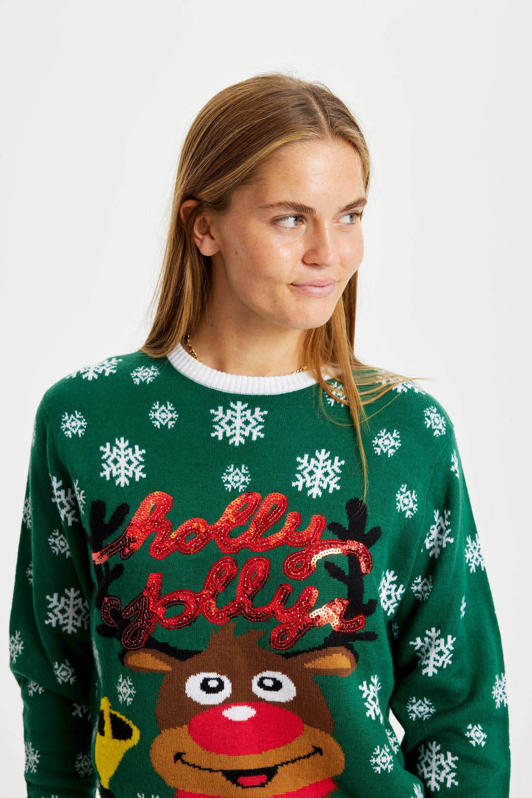 Mune | Holly Jolly Christmas Christmas Sweater Women