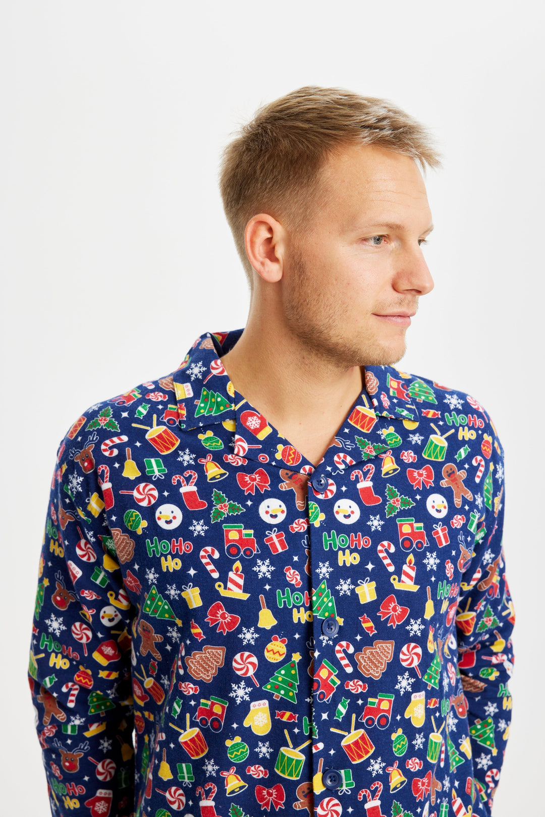 Mune | Crazy Christmas Pajama Flannel Blue Men