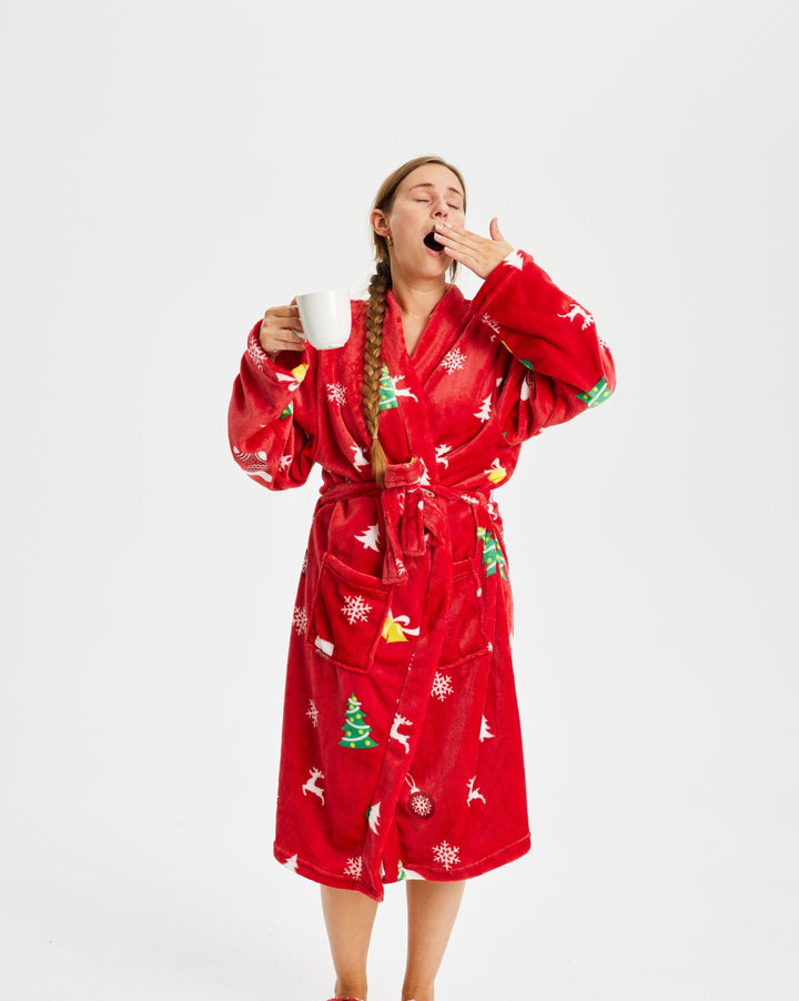 Mune | Bathrobe Red