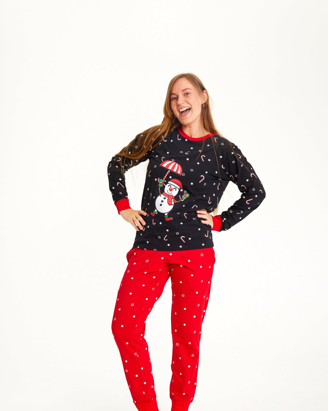 Mune | Flying Snowman Christmas Pajamas Women