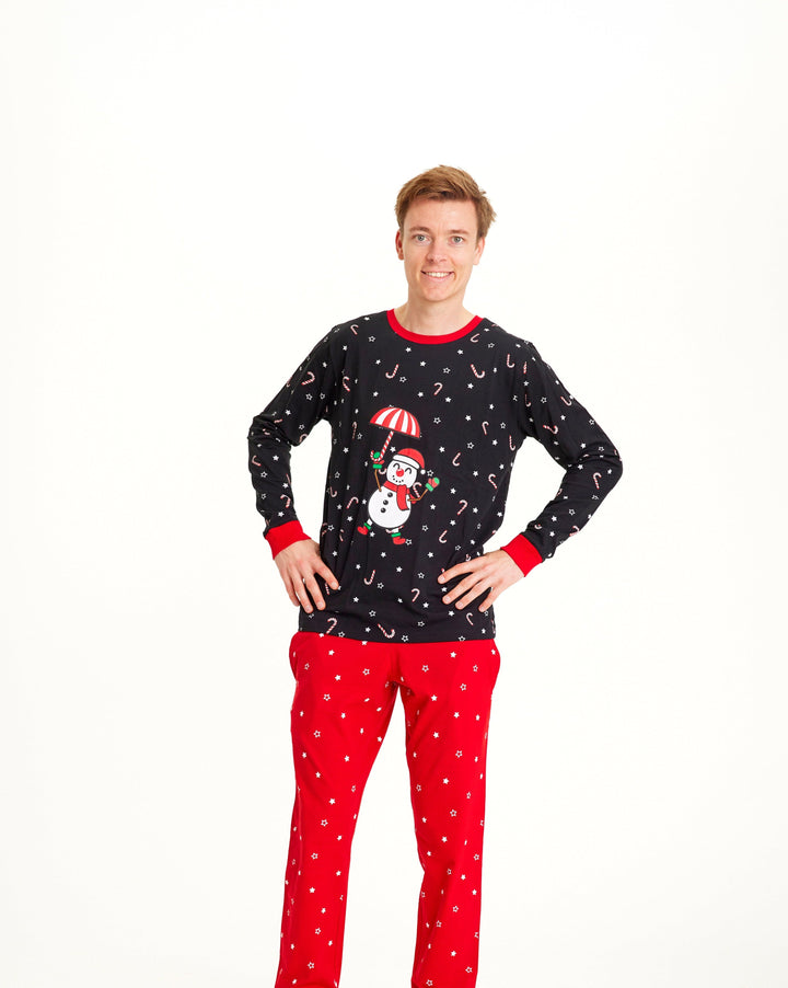 Mune | Flying Snowman Christmas Pajamas Men's