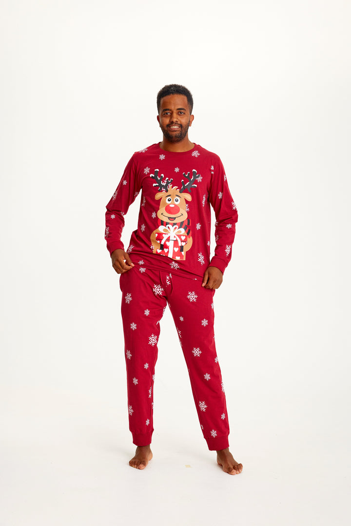 Mune | Rudolf's Sweet Christmas Pajamas Red Men's