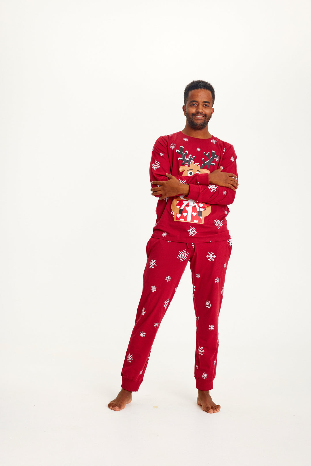 Mune | Rudolf's Sweet Christmas Pajamas Red Men's