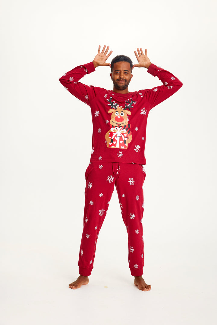 Mune | Rudolf's Sweet Christmas Pajamas Red Men's