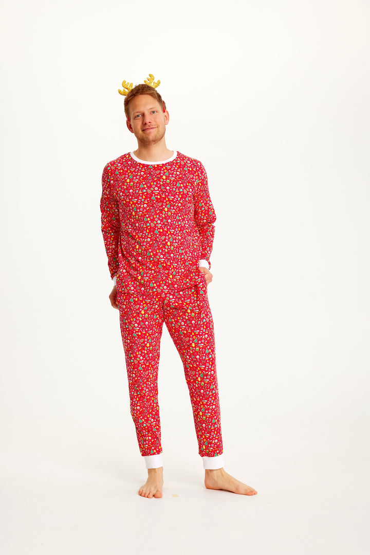 Mune | Crazy Christmas Pajamas Red Men