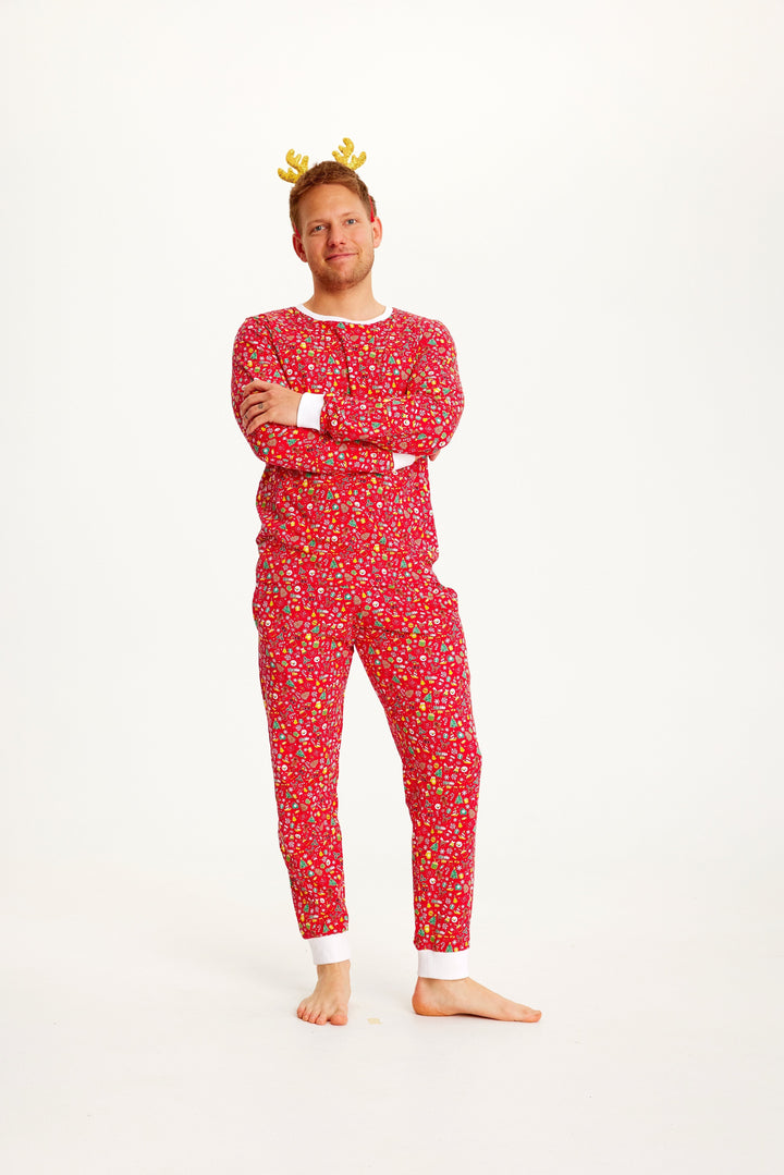 Mune | Crazy Christmas Pajamas Red Men
