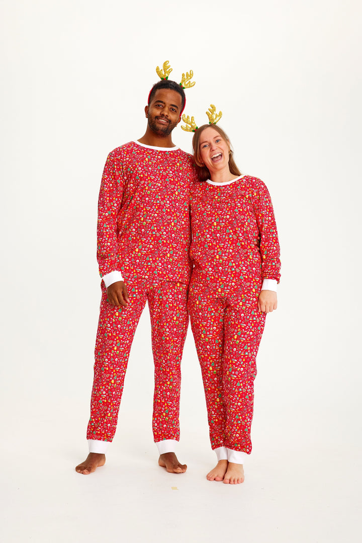 Mune | Crazy Christmas Pajamas Red Women