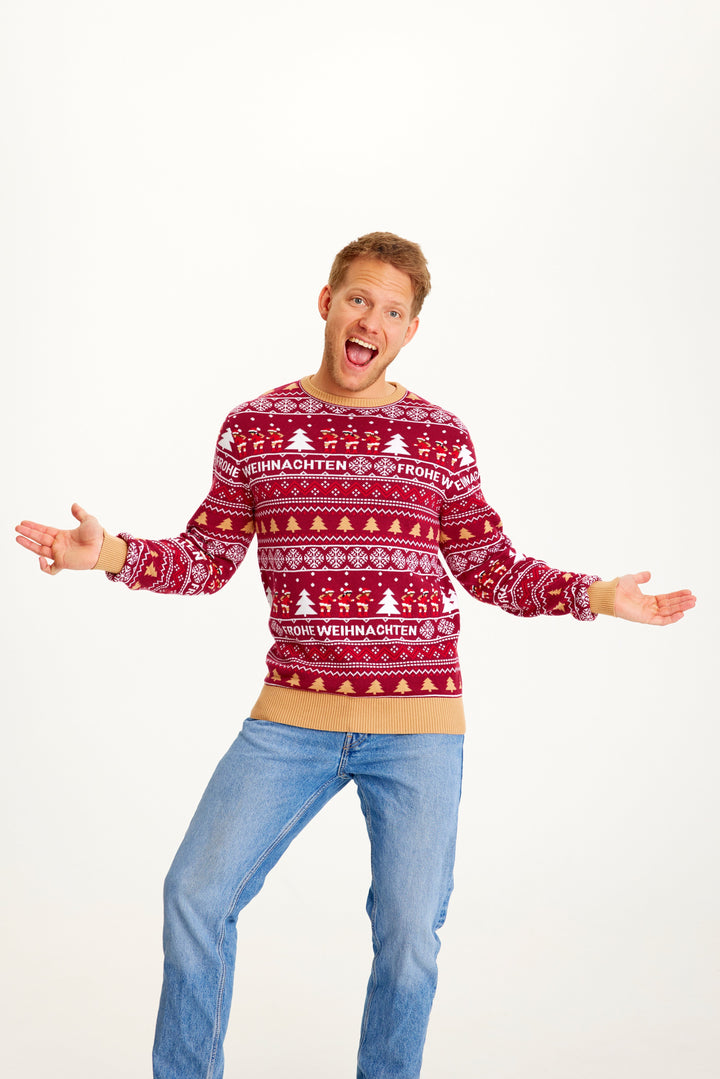 Mune | Merry Christmas Christmas Knit Sweater Men