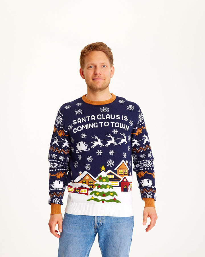 Mune | Santa Claus is Coming to Town Navy Men's