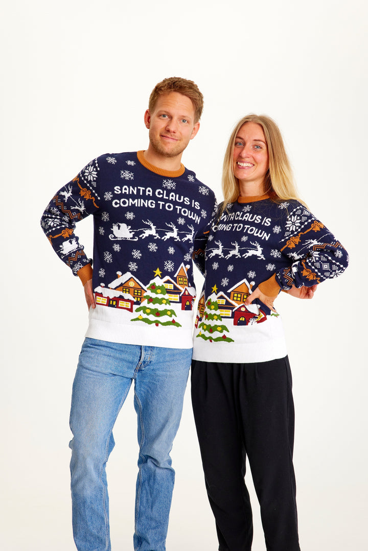 Mune | Santa Claus Is Coming To Town Navy Women