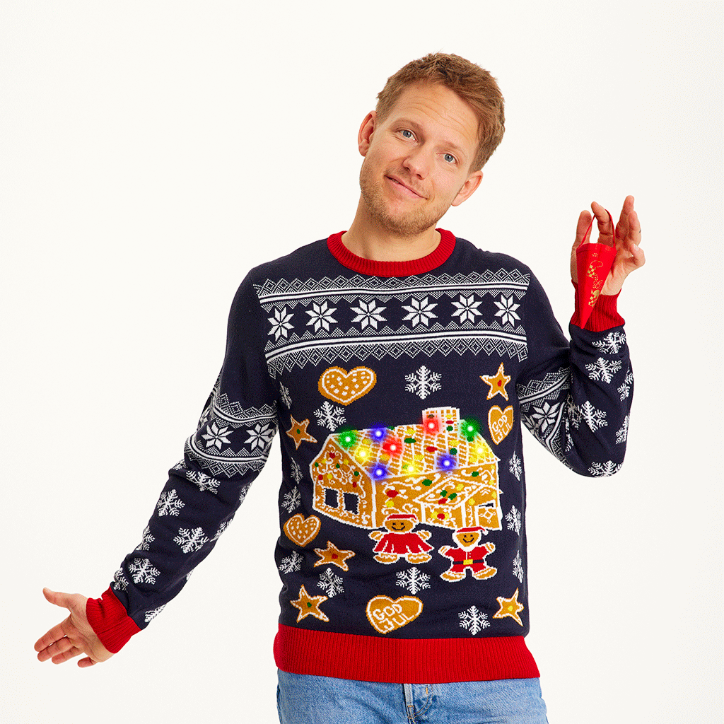 Mune | The Gingerbread Christmas Sweater Men's