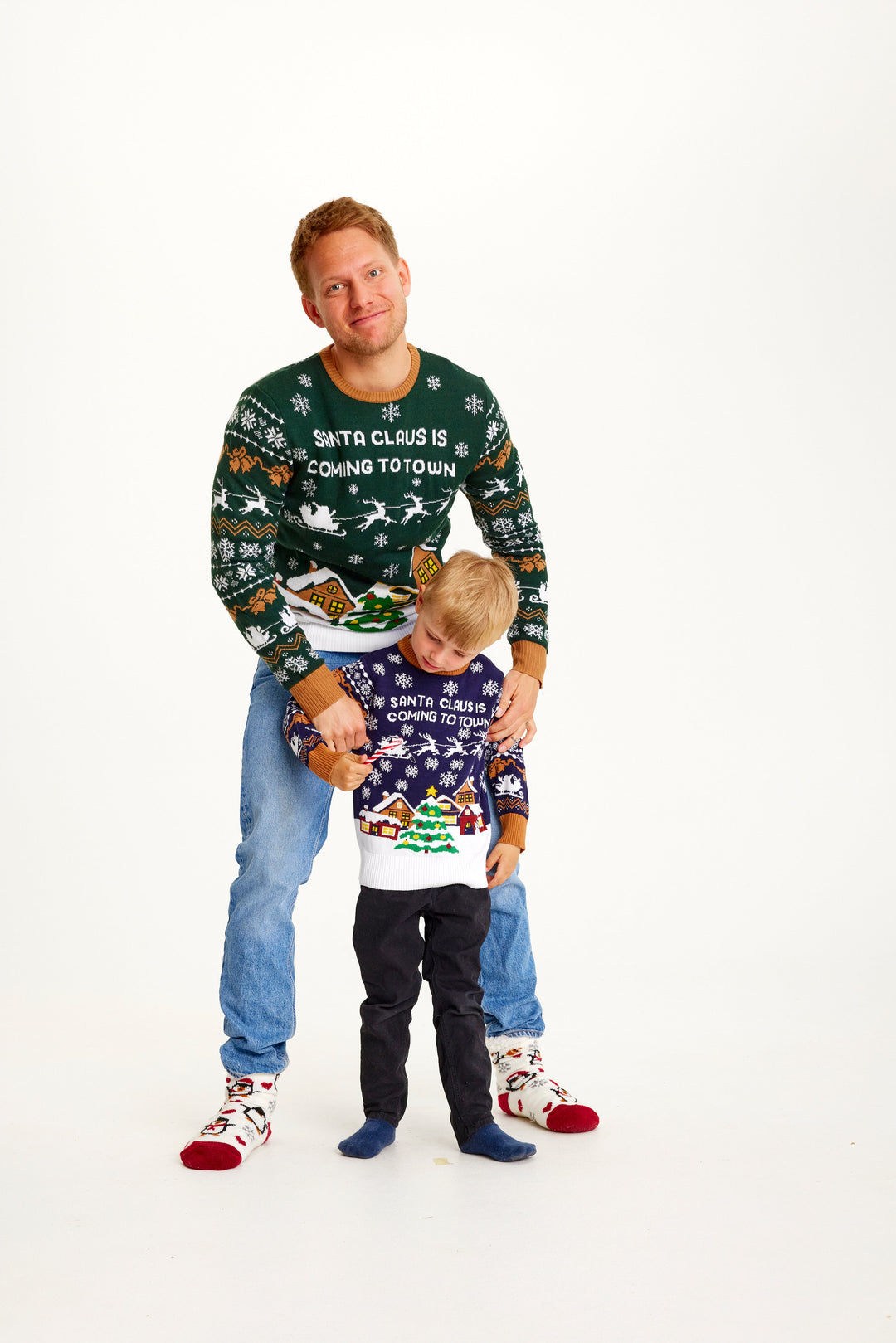 Mune | Santa Claus is Coming to Town Navy Men's
