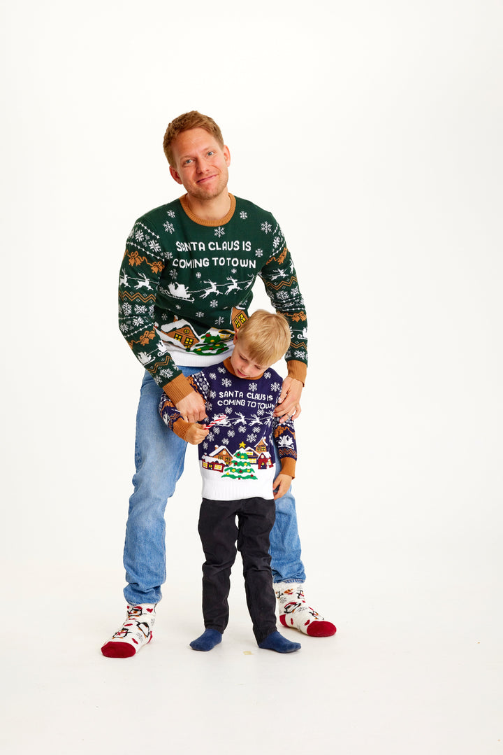 Mune | Santa Claus is Coming to Town Navy Men's