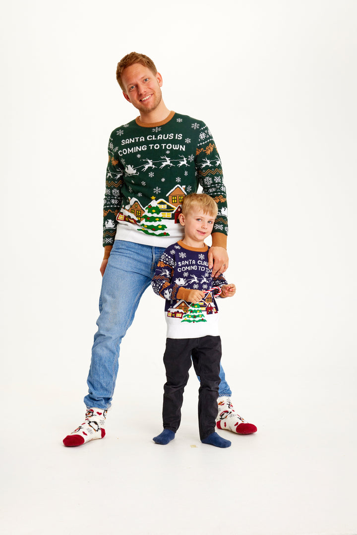 Mune | Santa Claus is Coming to Town Navy Men's
