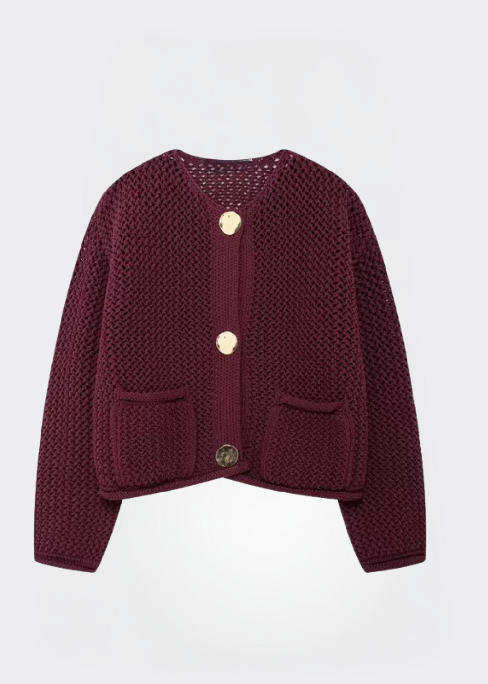 Mune | Women's Cardigan with Buttons and Soft Texture