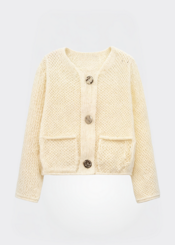 Mune | Women's Cardigan with Buttons and Soft Texture
