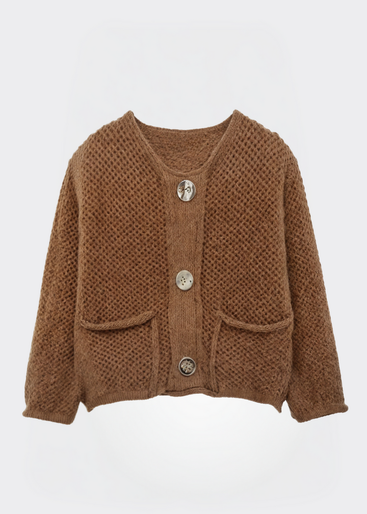 Mune | Women's Cardigan with Buttons and Soft Texture