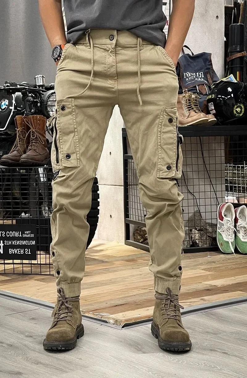Mune Fashion | Stretch Cargo Pants with Pockets