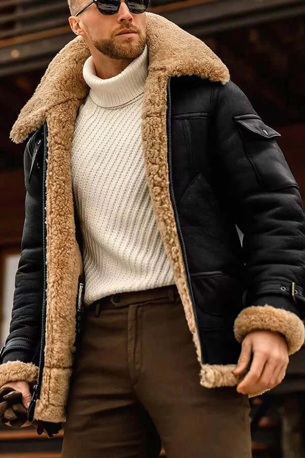 Mune | PU leather jacket - Men's fashion