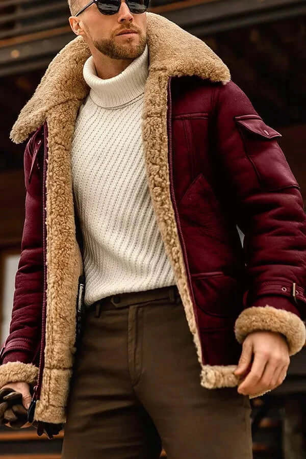 Mune | PU leather jacket - Men's fashion