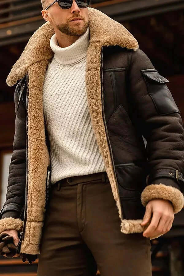 Mune | PU leather jacket - Men's fashion