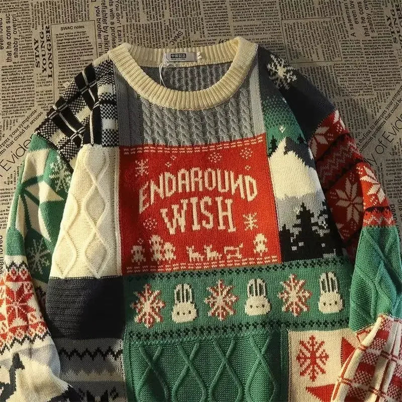Mune | Festival Christmas Sweater with Long Sleeves - warm & stylish sweater for men and women