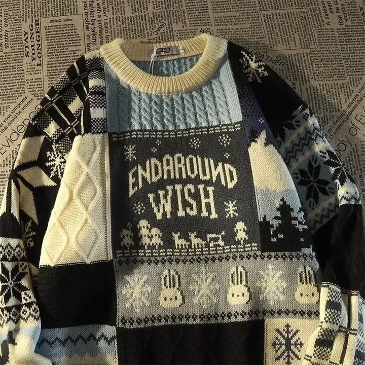 Mune | Festival Christmas Sweater with Long Sleeves - warm & stylish sweater for men and women