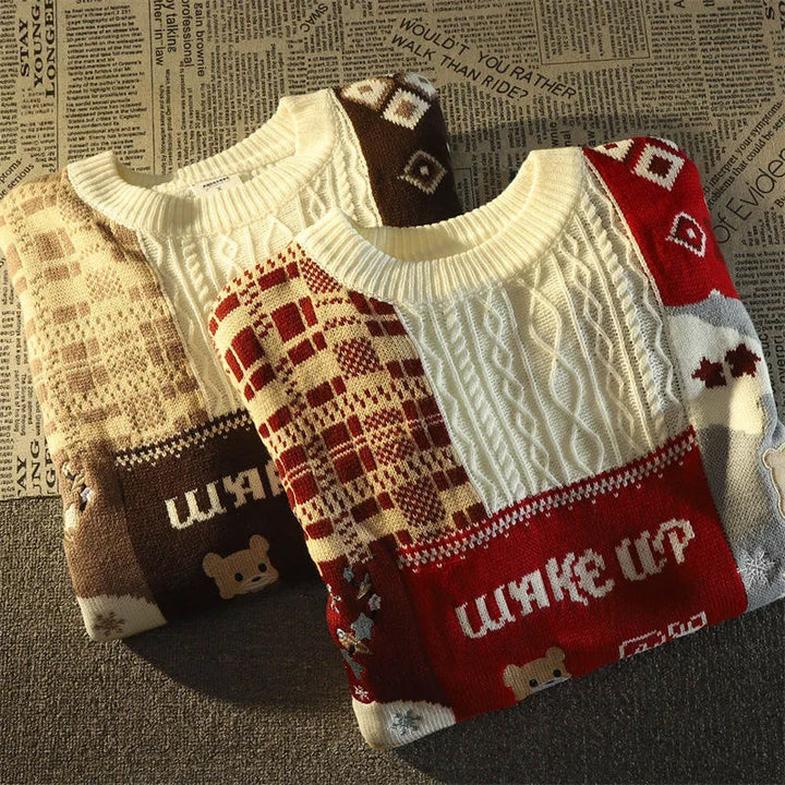 Mune | Festival Christmas Sweater with Long Sleeves - warm & stylish sweater for men and women