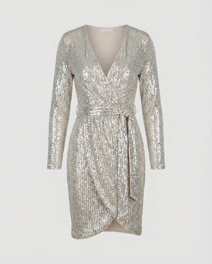Shimmering sequin dress women