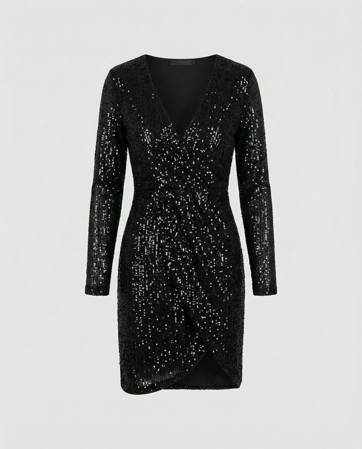 Shimmering sequin dress women