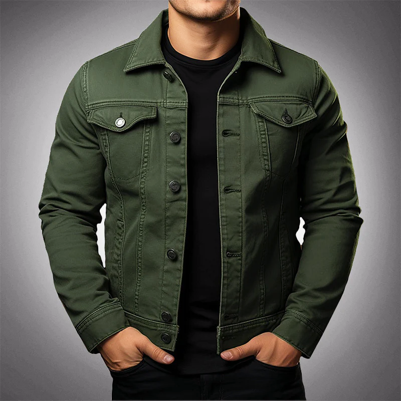 Mune | Denim Jacket Men's Jacket made of high-quality cotton