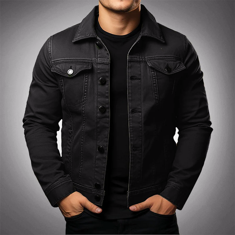 Mune | Denim Jacket Men's Jacket made of high-quality cotton