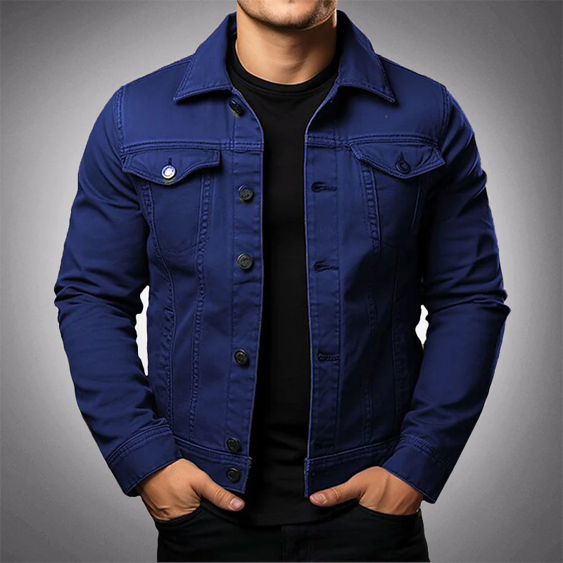 Mune | Denim Jacket Men's Jacket made of high-quality cotton