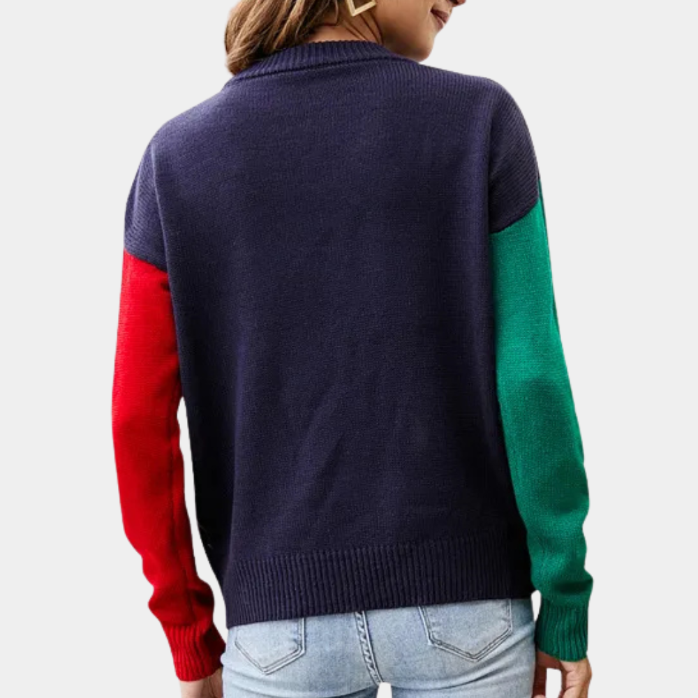 Mune | Christmas Sweater Women Cheerful Knit Christmas Sweater