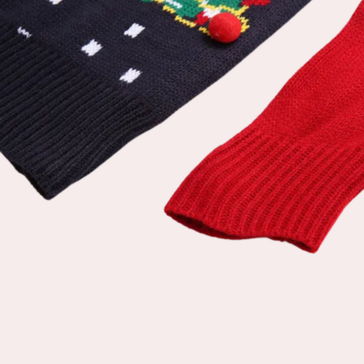 Mune | Christmas Sweater Women Cheerful Knit Christmas Sweater