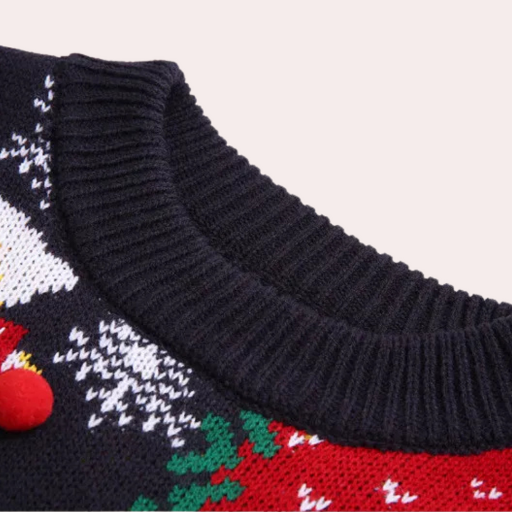Mune | Christmas Sweater Women Cheerful Knit Christmas Sweater