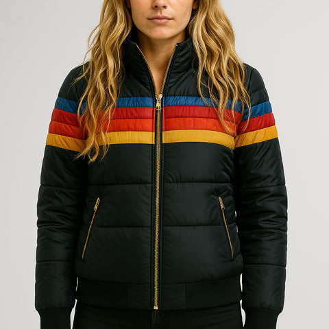 Mune | Women's Retro Rain Jacket with Hood