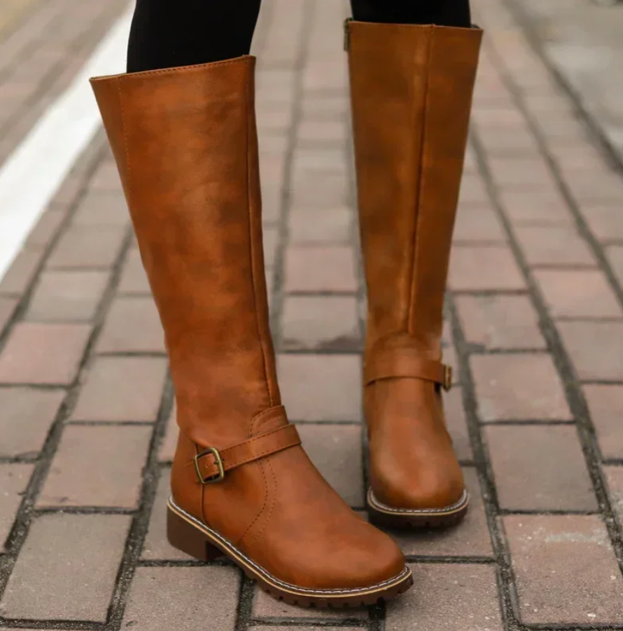 Mune | Women's Shoes with Buckle Block Heeled Shoes