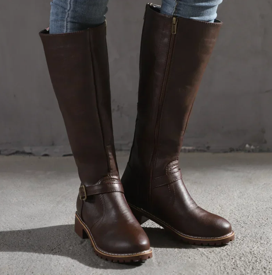 Mune | Women's Shoes with Buckle Block Heeled Shoes