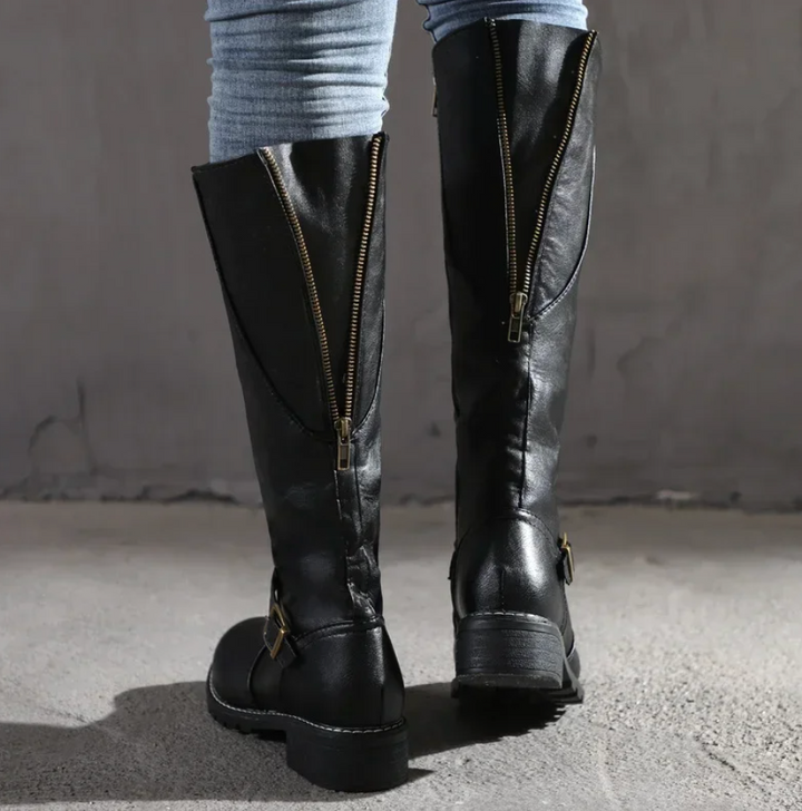 Mune | Women's Shoes with Buckle Block Heeled Shoes