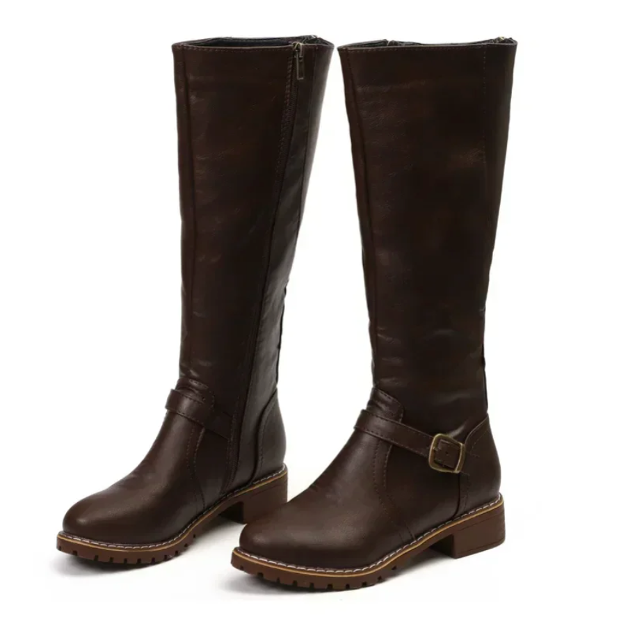 Mune | Women's Shoes with Buckle Block Heeled Shoes