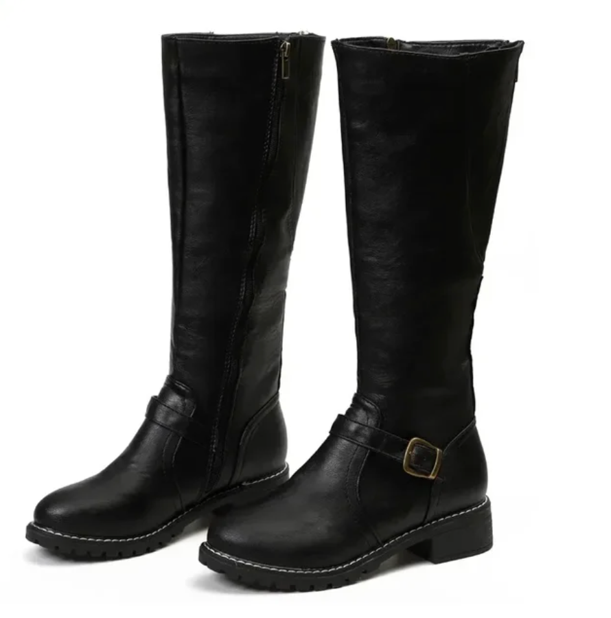 Mune | Women's Shoes with Buckle Block Heeled Shoes
