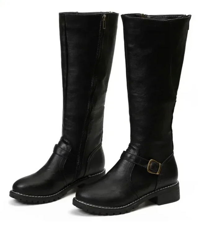 Mune | Women's Shoes with Buckle Block Heeled Shoes