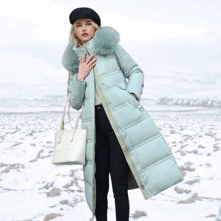 Mune | Women's Winter Jacket Warm Lined Jacket with Faux Fur Collar
