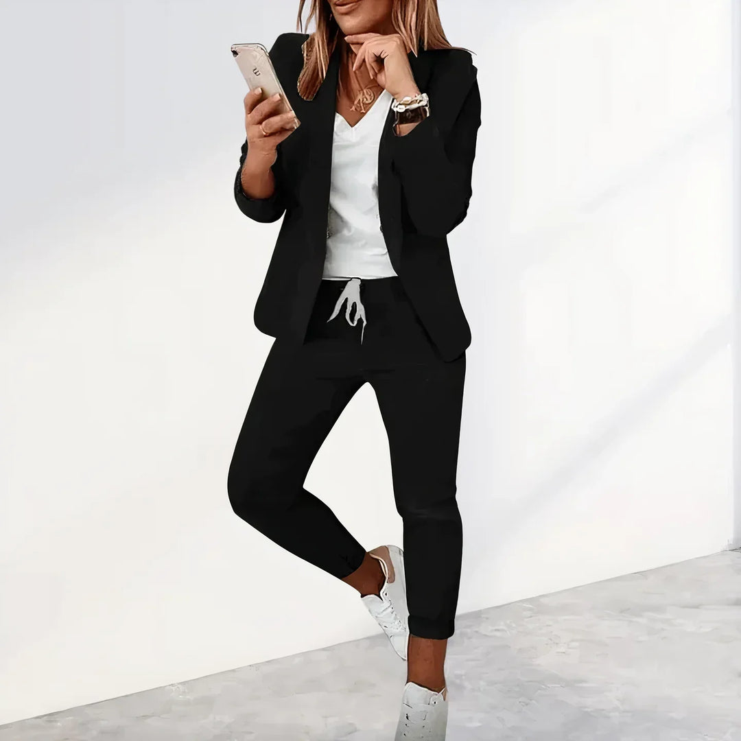 Mune Fashion | Casual Blazer and Jogging Pants Set