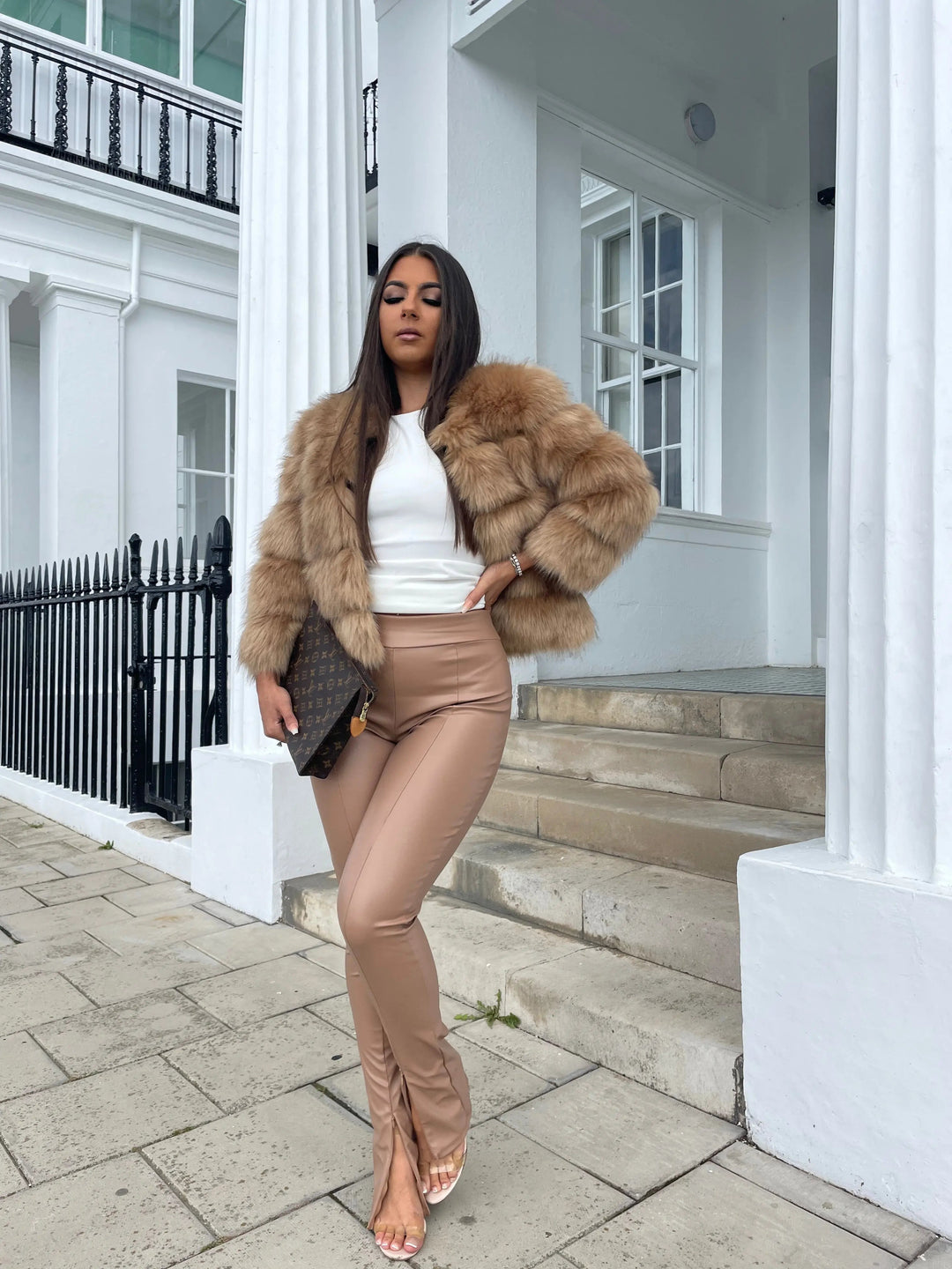 Mune | Women's High Quality Imitation Fur Winter Jacket with Luxurious Design and Comfortable Cut