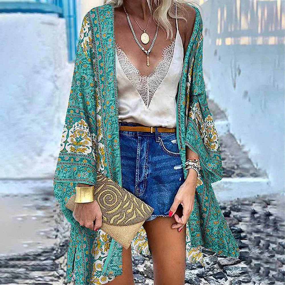 Kimono Overlay Boho Pattern