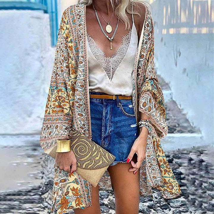 Kimono Overlay Boho Pattern