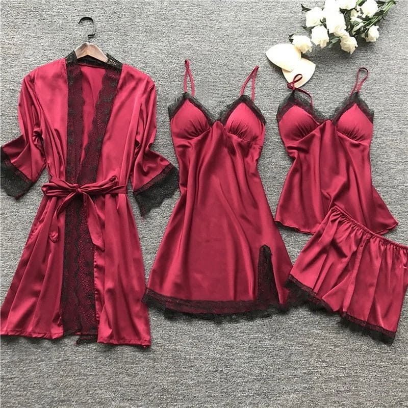 Mune Fashion | Satin Pyjama Set