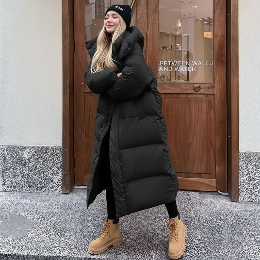 Mune | Padded Puffer Jacket Women - Windproof with Hood